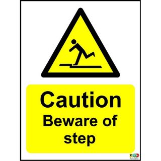 Picture of Caution Beware Of Step Sign 