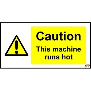Picture of Caution This Machine Runs Hot 