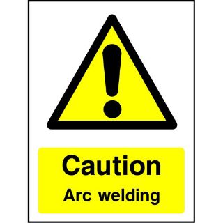 Picture of "Caution Arc Welding" Sign 