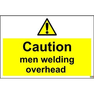 Picture of Caution Men Welding Overhead Safety Sign