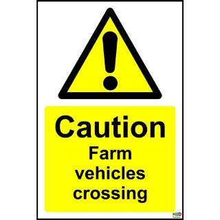 Picture of Caution Farm Vehicles Crossing 