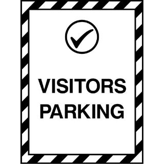 Picture of "Visitors Parking" Sign 
