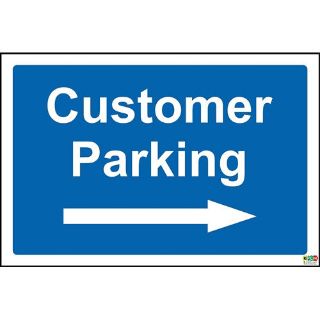 Picture of Customer Parking Arrow Right