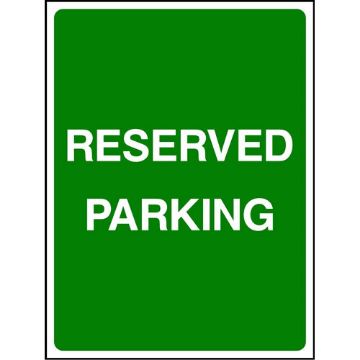 KPCM | Reservered Parking Signs