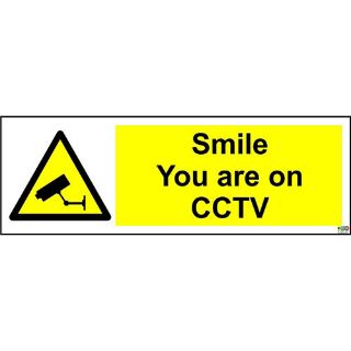 Picture of Smile You Are On Cctv Sign