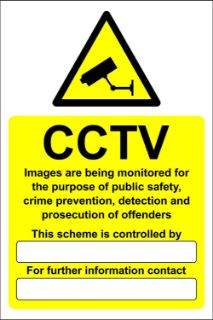 Picture of CCTV data compliant GDPR Safety