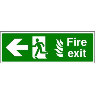Picture of Nhs- Fire Exit- Running Man-Right Arrow" Sign 