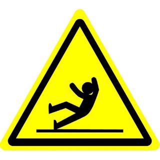 Picture of International Warning Slippery Surface Symbol 