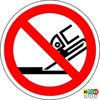 Picture of International Do Not Use For Face Grinding Symbol 