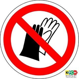 Picture of International Do Not Wear Gloves Symbol