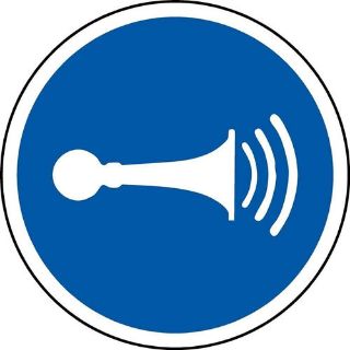 Picture of International Sound Horn Symbol 