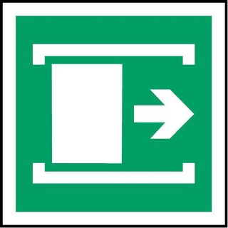 Picture of International Door Slides Right To Open Symbol