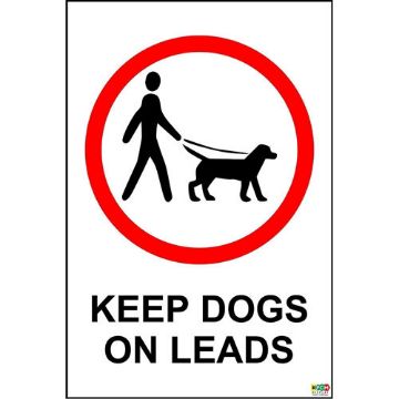 KPCM | Keep Dogs On Lead Signs