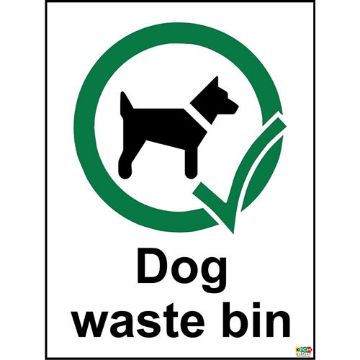 KPCM | Dog Waste Bin Signs