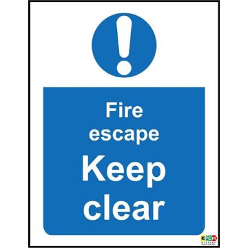 KPCM | Fire Escape Signs