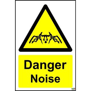 Picture of Danger Noise Sign