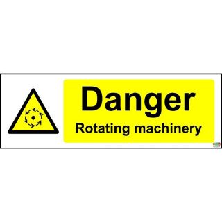 Picture of Danger Rotating Machinery Sign