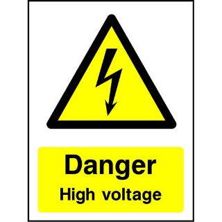 Picture of "Danger-High Voltage" Sign 