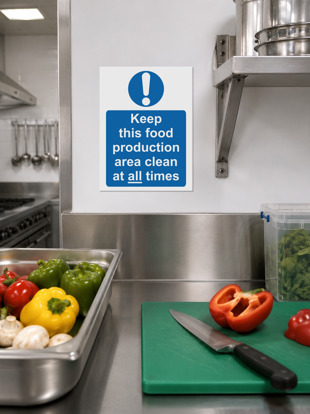 KPCM | Kitchen Safety Signs Full Pack - 45 Signs